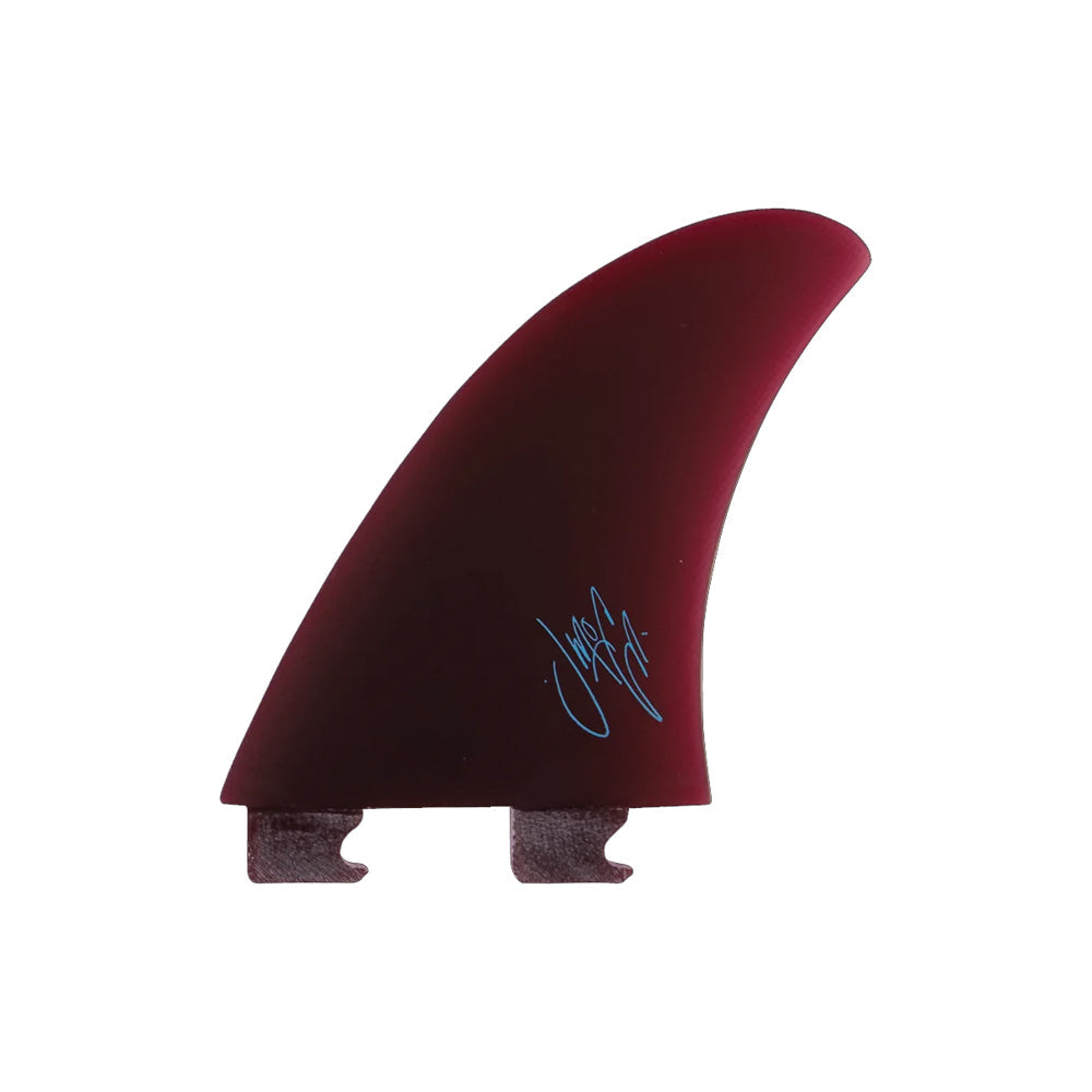 Captain Fin Co - Jeff McCallum Quad Pivot - Medium - Red (Snap-In / FCS II) Surfboard Fins Captain Fin Co