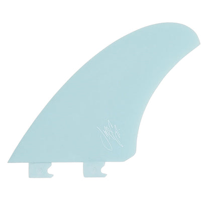 Captain Fin Co - Jeff McCallum Twin - Medium - Light Blue (Snap-In / FCS II) Surfboard Fins Captain Fin Co