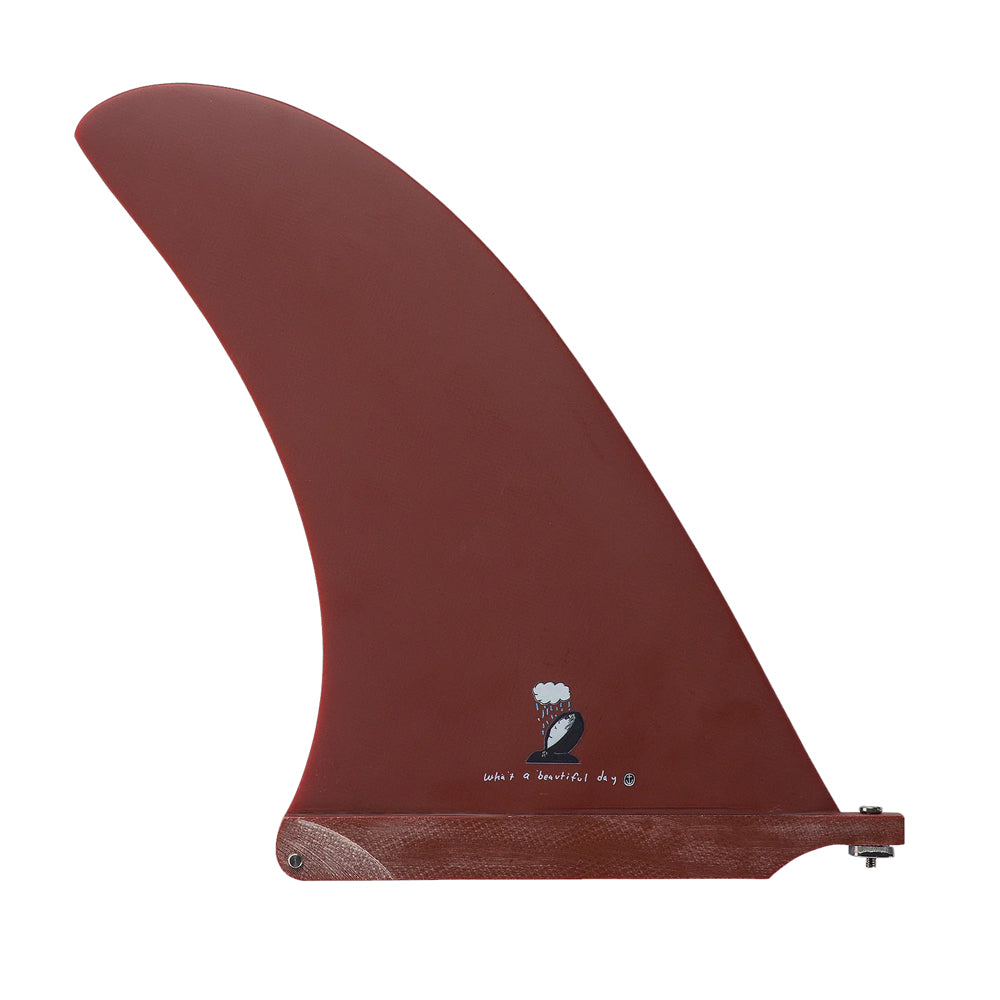 Captain Fin Co - Jesse Guglielmana Pivot - 9.75 - Brick Surfboard Fins Captain Fin Co