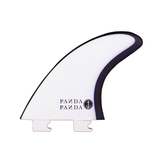 Captain Fin Co - Panda 5 Fin - Medium - Black/White (Snap-In / FCS II) Surfboard Fins Captain Fin Co