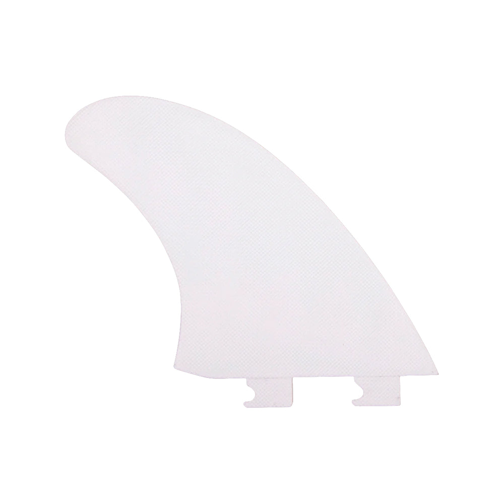 Captain Fin Co - Panda Twin + Trailer - Large - White/Pink (Snap-In / FCS II) Surfboard Fins Captain Fin Co