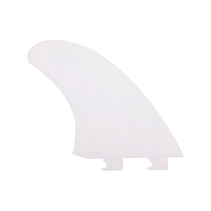 Captain Fin Co - Panda Twin + Trailer - Large - White/Pink (Snap-In / FCS II) Surfboard Fins Captain Fin Co