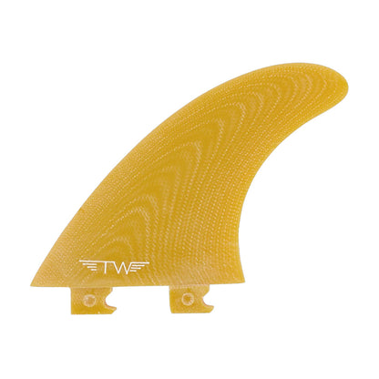 Captain Fin Co - Tyler Warren 5 Fin - Large - Yellow (Snap-In / FCS II) Surfboard Fins Captain Fin Co