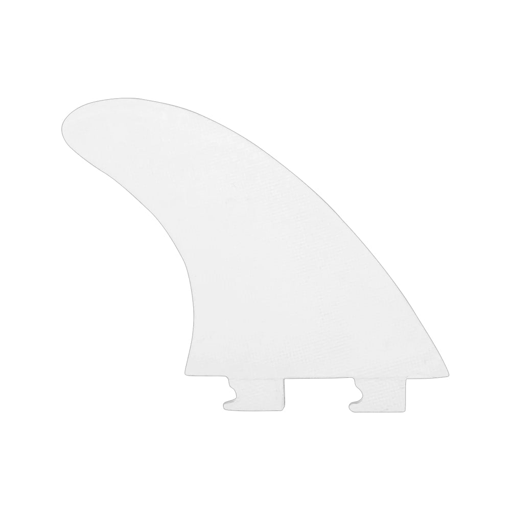 Captain Fin Co - Wade Goodall Tri - Medium - White (Snap-In / FCS II) Surfboard Fins Captain Fin Co