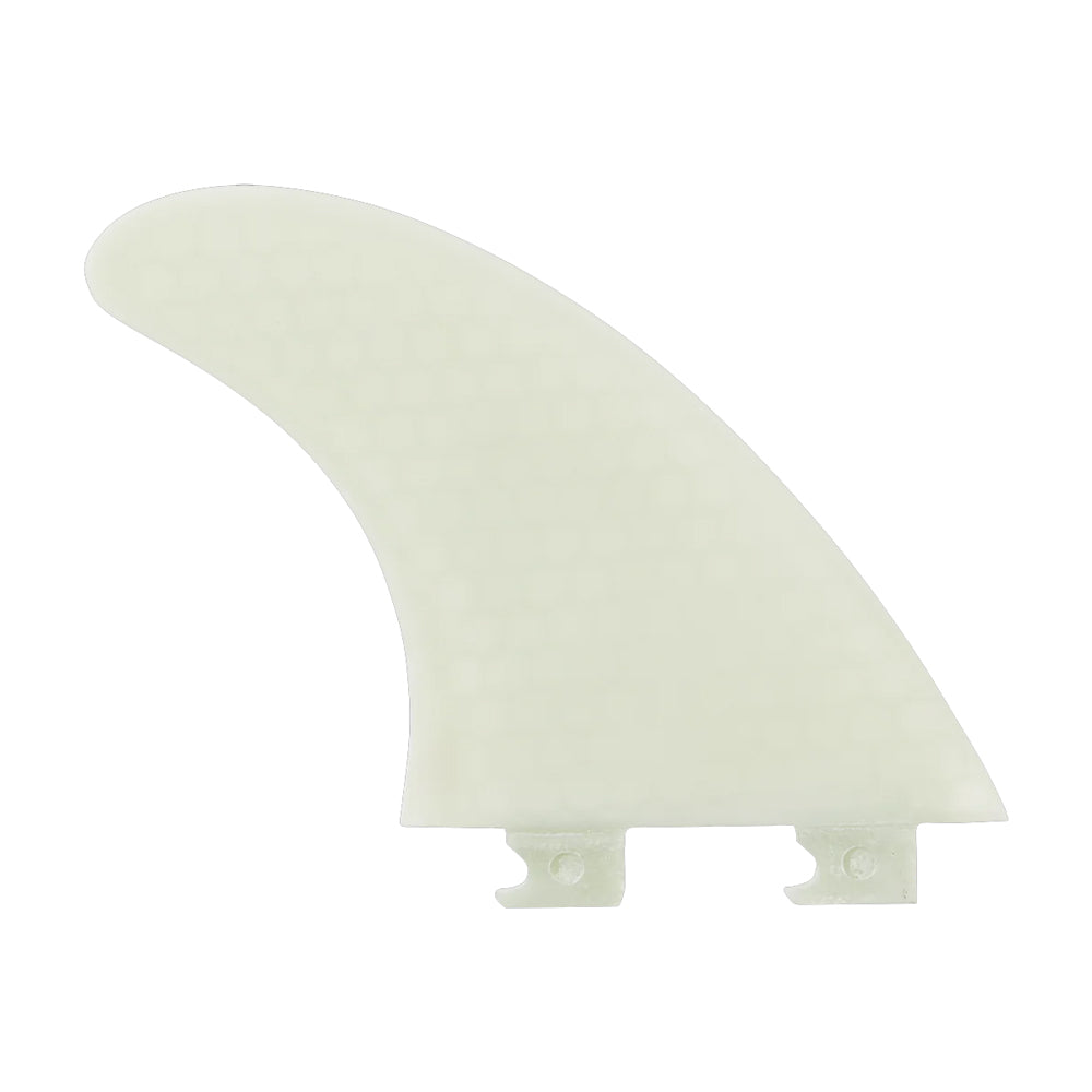 Captain Fin Co - Yago Dora Tri - MD/LG - White (Snap-In / FCS II) Surfboard Fins Captain Fin Co