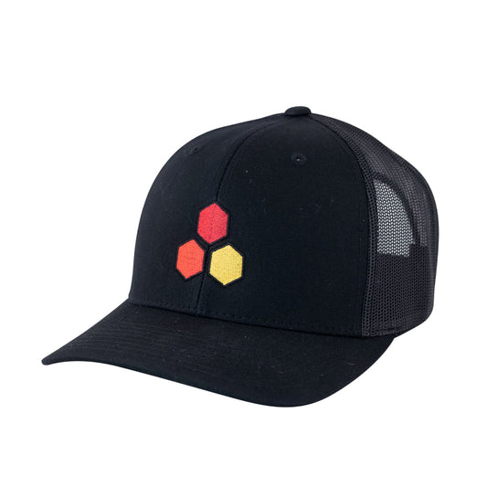 Channel Islands CI Classic Hex Trucker Cap Black