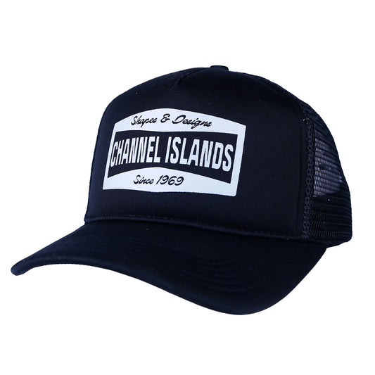 Channel Islands CI Shapes And Designs Trucker Cap Black