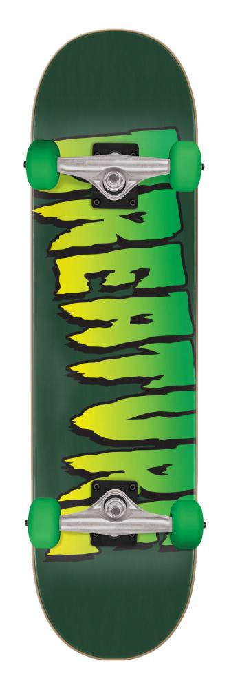 Creature Complete Logo Full Sk8 Green 31.25" Skateboard