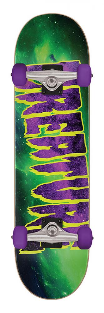 Creature Complete Galaxy Logo Mid Green 31" Skateboard