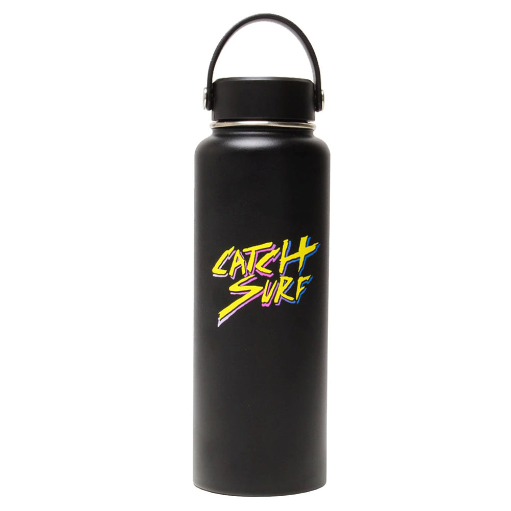 Catch Surf - Slash Logo Flask - Black Surf Accessories Catch Surf