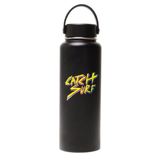 Catch Surf - Slash Logo Flask - Black Surf Accessories Catch Surf