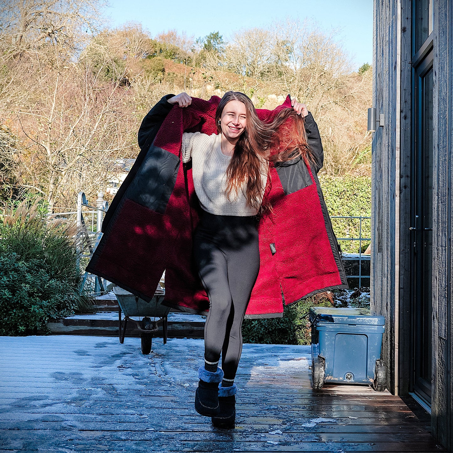 Sports-Cape - Black & Burgundy S-Cape Gumbies