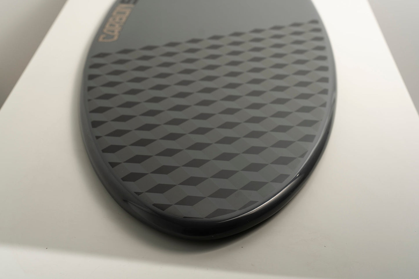 Carbon Fibre Epoxy Skimboard 50-56inch Cobalt Grey Carbon Skimboard Circle One Surf