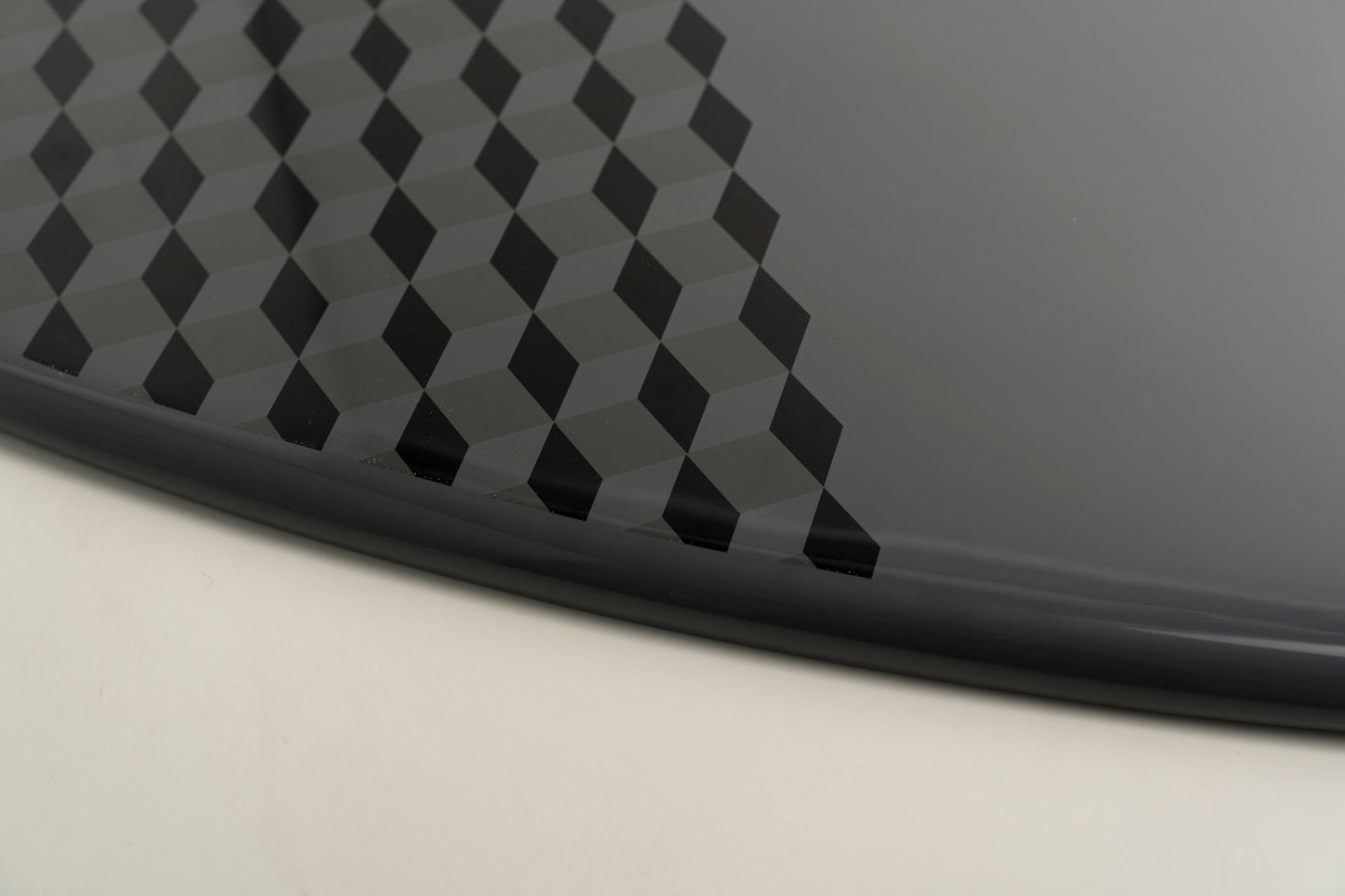 Carbon Fibre Epoxy Skimboard 50-56inch Cobalt Grey Carbon Skimboard Circle One Surf