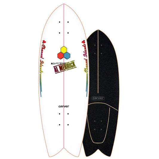 Carver 29.25" CI Fishbeard Skateboard Deck Skateboard Decks Carver