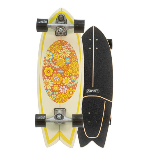 Carver 29.25" Bloom C7 Surfskate Complete Skateboards Carver