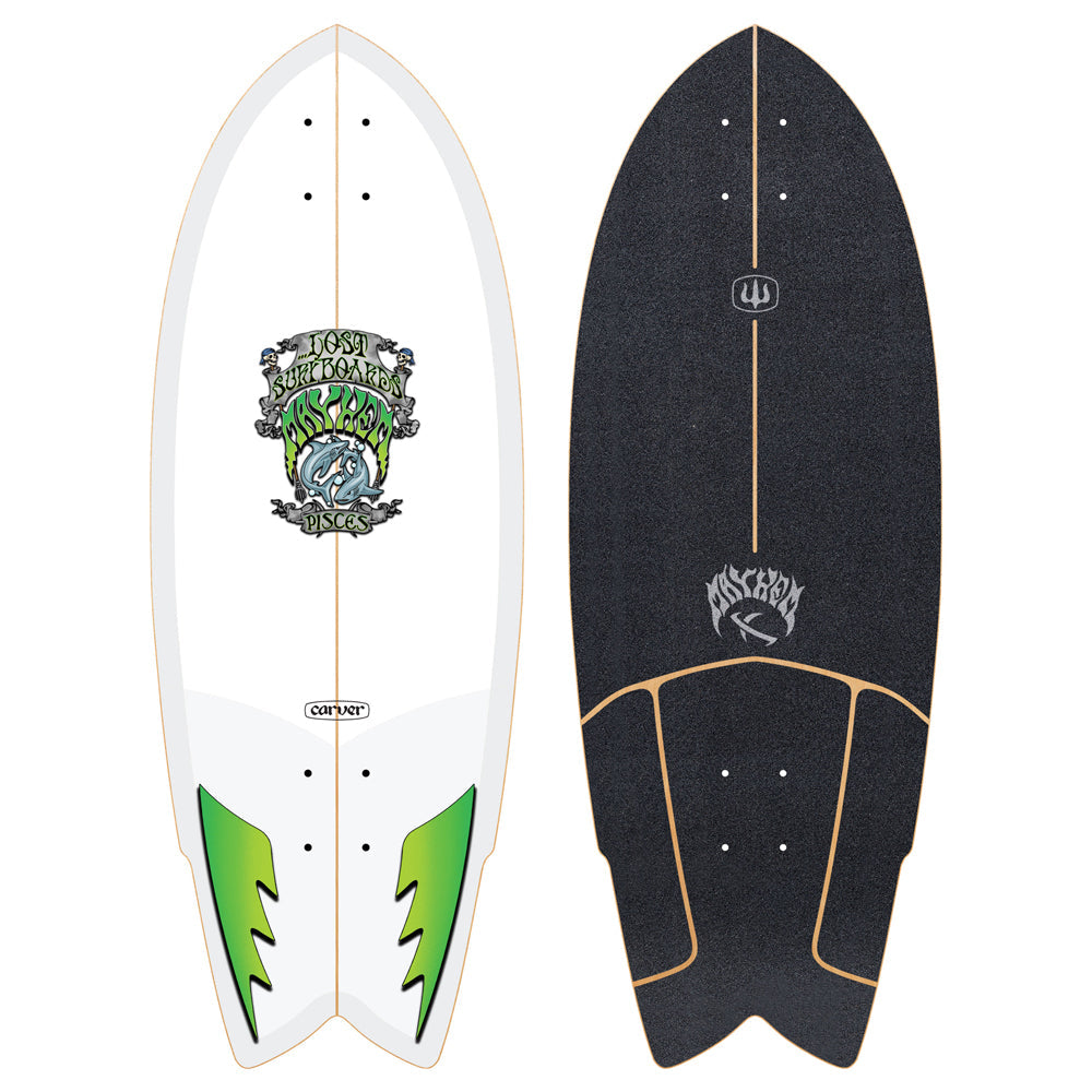 Carver Skateboards - 29" ...Lost Pisces - Deck Only Skateboard Decks Carver