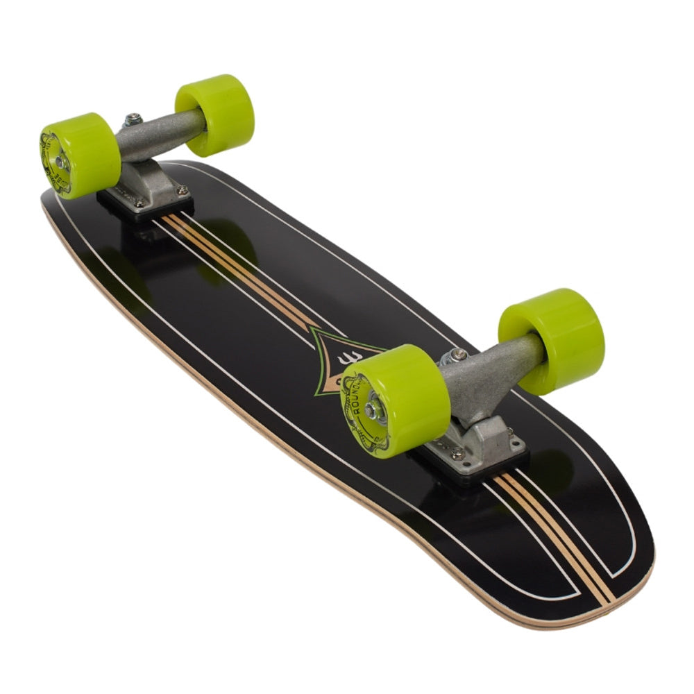 Carver 29" Surfrider Black C5 Surfskate Complete Skateboards Carver