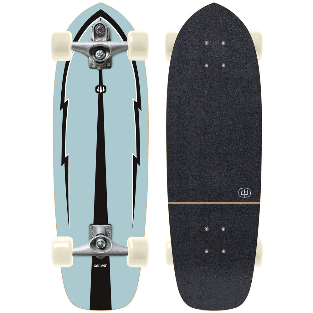 Carver Skateboards - 30.75" Blue Thunder - C7 Complete Skateboards Carver