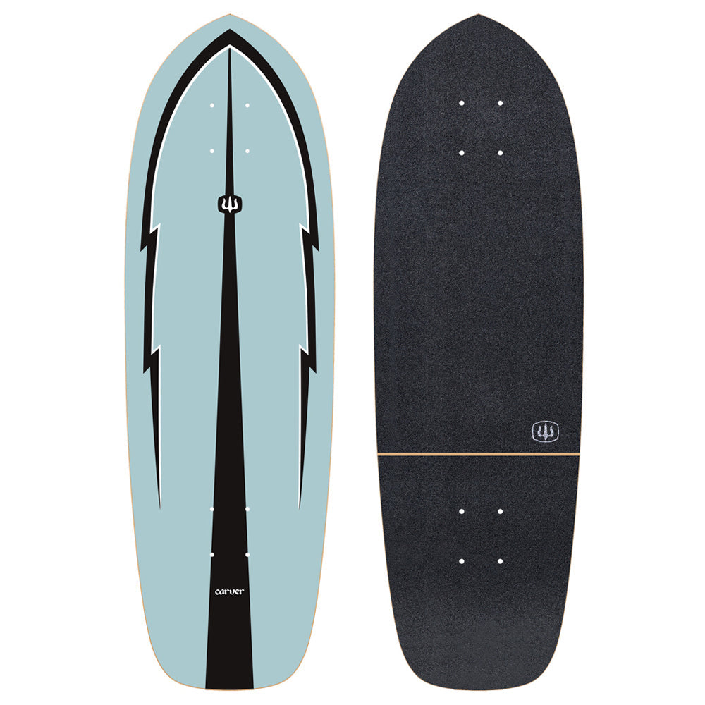 Carver Skateboards - 30.75" Blue Thunder - Deck Only Skateboard Decks Carver