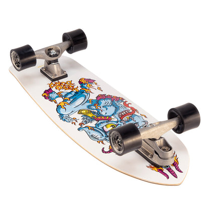 Carver 30.75" Yago Dora Fire Goat C7 Surfskate Complete Skateboards Carver