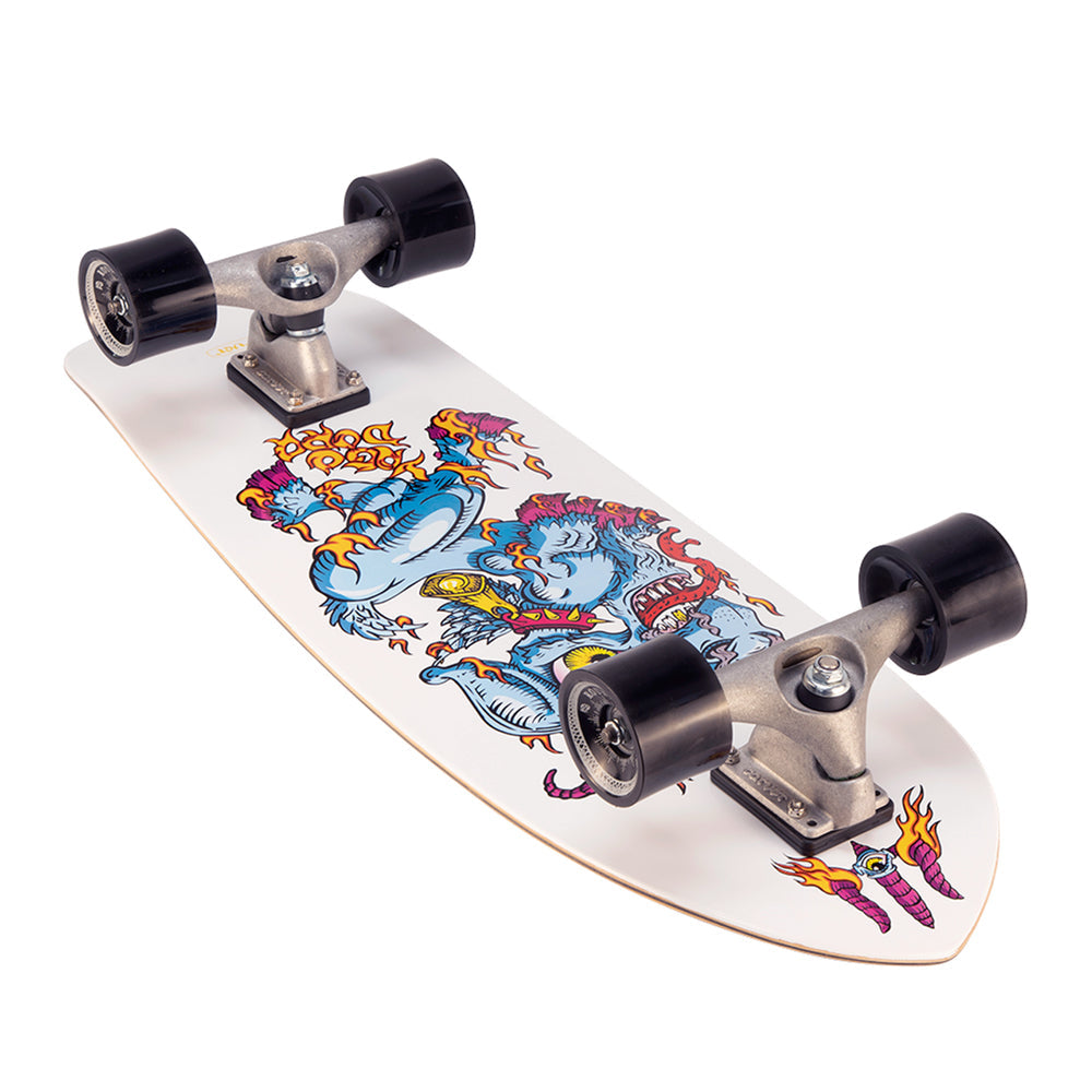 Carver 30.75" Yago Dora Fire Goat CX Surfskate Complete Skateboards Carver