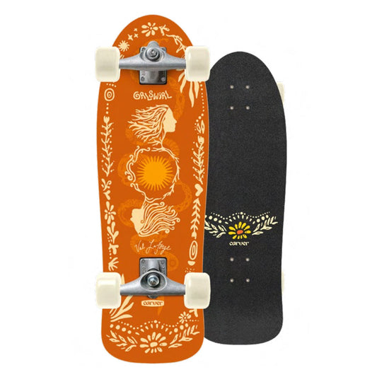 Carver Skateboards - 31" GrlSwirl Sunflower - CX Complete Skateboards Satorial Supplies
