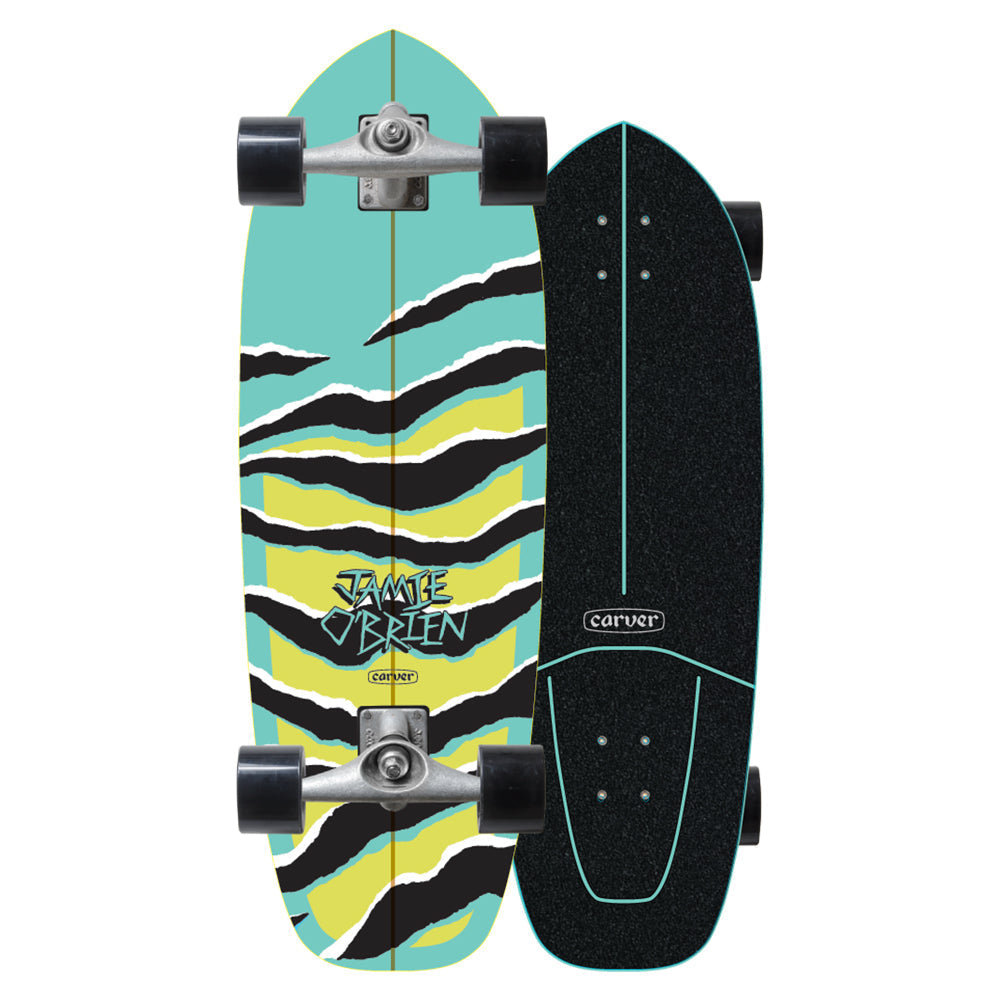 Carver Skateboards - 31" JOB Aqua Tiger - CX Complete Skateboards Carver
