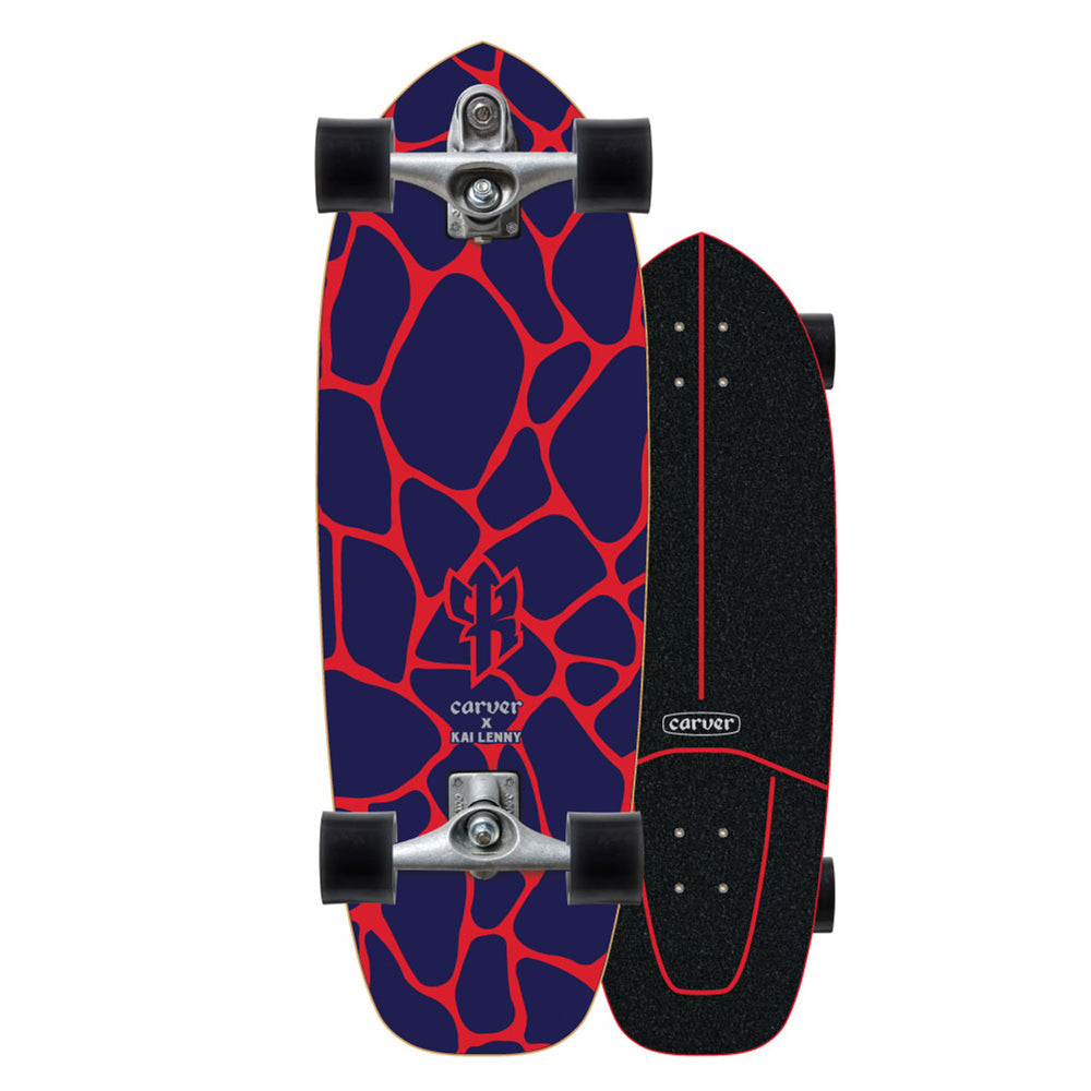 Carver 31" Kai Lenny Lava C7 Surfskate Complete Skateboards Carver