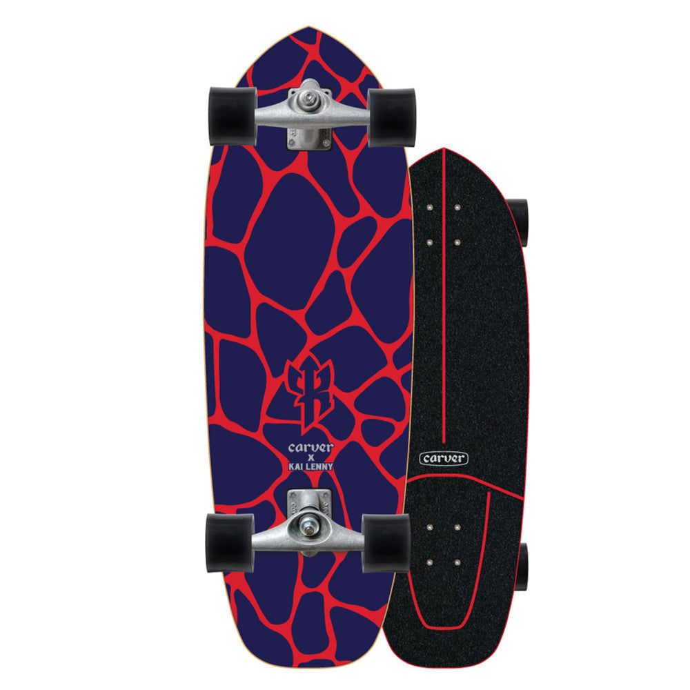 Carver 31" Kai Lenny Lava CX Surfskate Complete Skateboards Carver