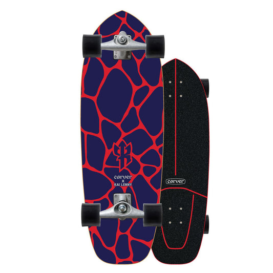 Carver 31" Kai Lenny Lava CX Surfskate Complete Skateboards Carver