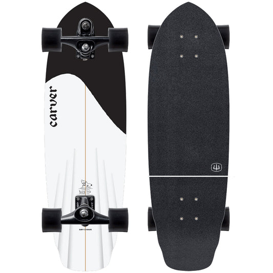 Carver Skateboards - 32.5" Black Tip - C7 Complete Skateboards Carver