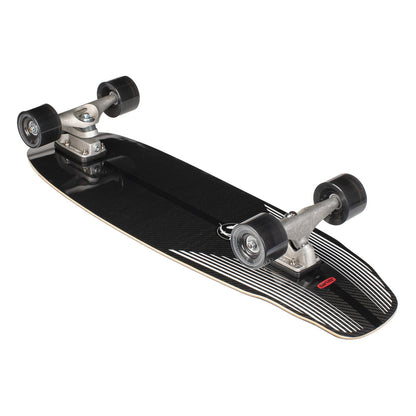 Carver Skateboards 32.5" Black Tip Carbon C7 Complete Skateboards Carver