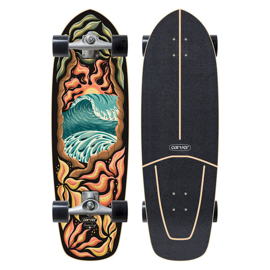 Carver Skateboards - 32" Psychedelic Sunset - CX Complete
