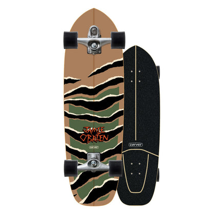 Carver Skateboards - 33.5" JOB Camo Tiger - C7 Complete Skateboards Carver