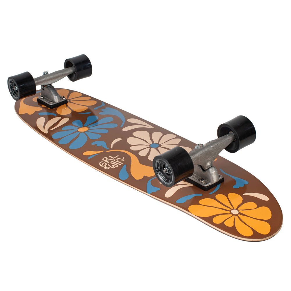Carver Skateboards - 38" GrlSwirl LongSwirl - Deck Only Skateboard Decks Carver