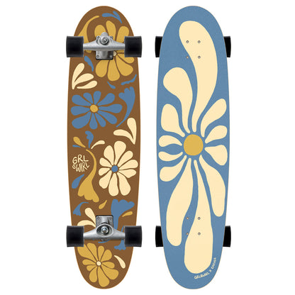 Carver Skateboards - 38" GrlSwirl LongSwirl - CX Complete Skateboards Carver