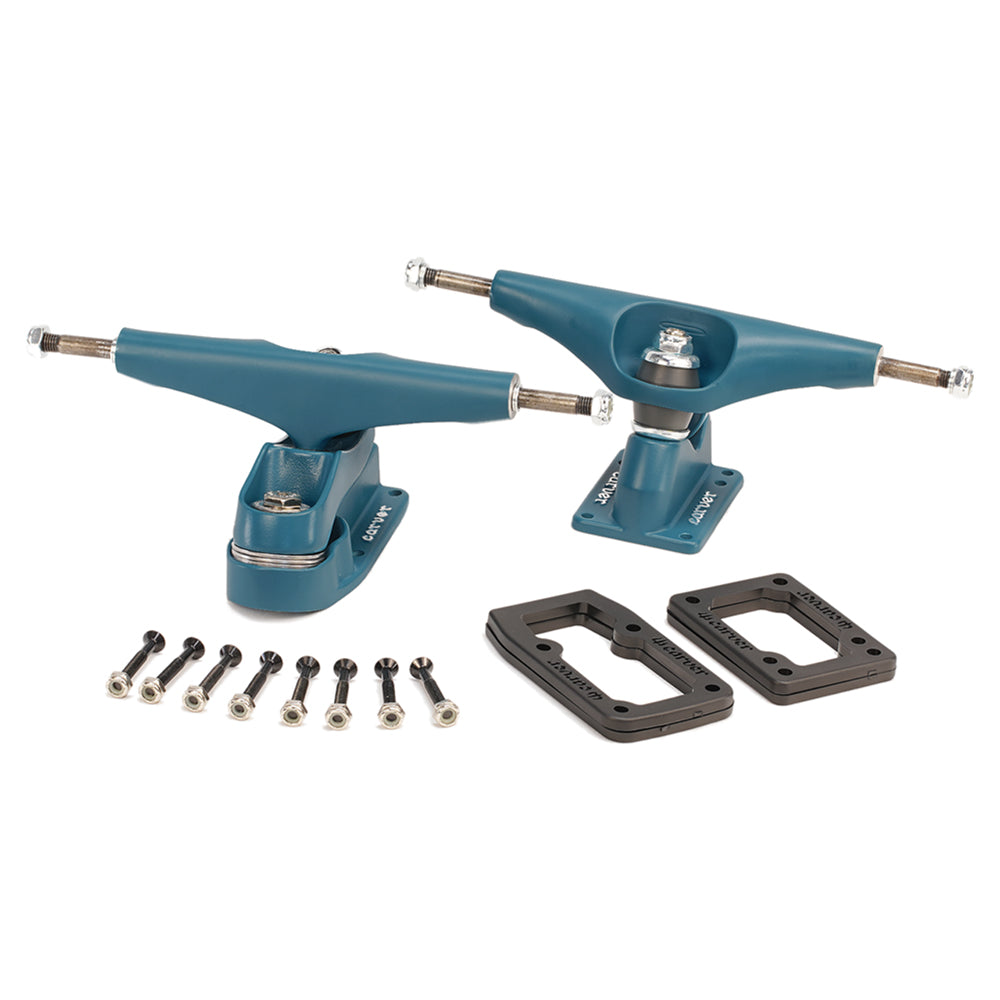 Carver Skateboards - 6.5" C7 Truck Set - Indigo Satin Skateboard Trucks Carver