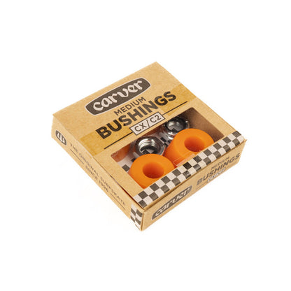 Carver Skateboards - CX Medium Bushing Set - Orange Glo Skateboard Parts Carver