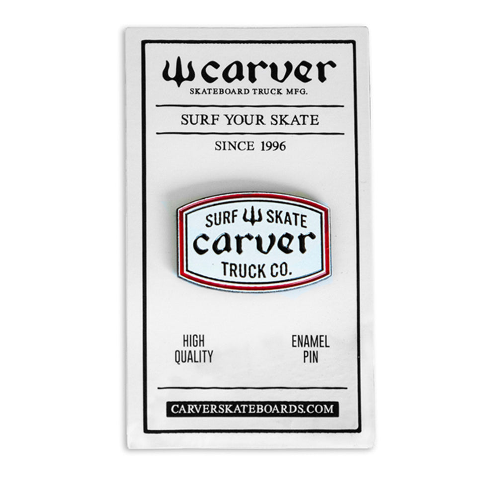 Carver Skateboards - Carver Pin - Service Patch Skateboarding Carver