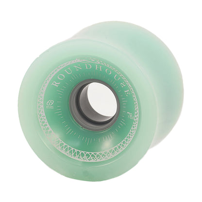 Carver Skateboards - Roundhouse Wheels - 69mm Concave - Glass Green (78A) Skateboard Wheels Carver