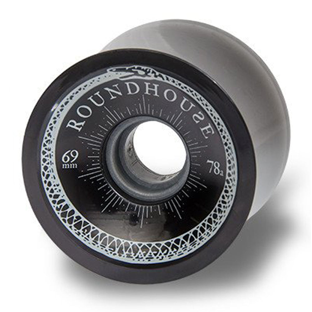 Carver Skateboards - Roundhouse Wheels - 69mm Concave - Smoke (78A) Skateboard Wheels Carver
