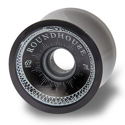 Carver Skateboards - Roundhouse Wheels - 69mm Concave - Smoke (78A) Skateboard Wheels Carver