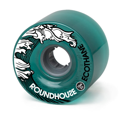 Carver Skateboards - Roundhouse Wheels - 70mm Eco Mag - Aqua (81A) Skateboard Wheels Carver