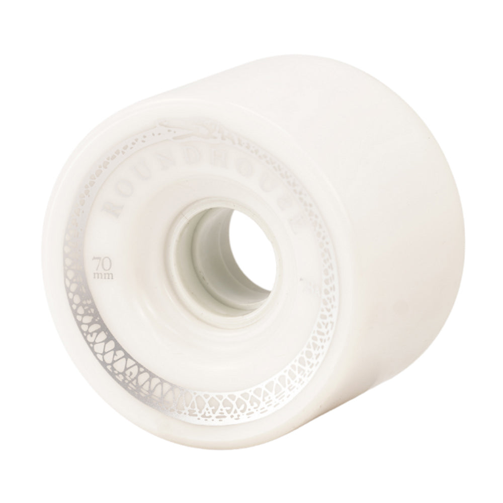 Carver Skateboards - Roundhouse Wheels - 70mm Mag - Shell White (78A) Skateboard Wheels Carver