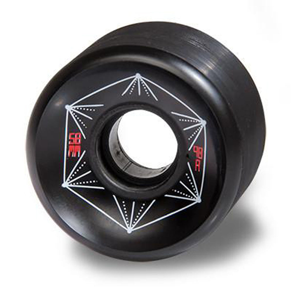 Carver Skateboards - Roundhouse Wheels - 58mm Park - Black (95A) Skateboard Wheels Carver