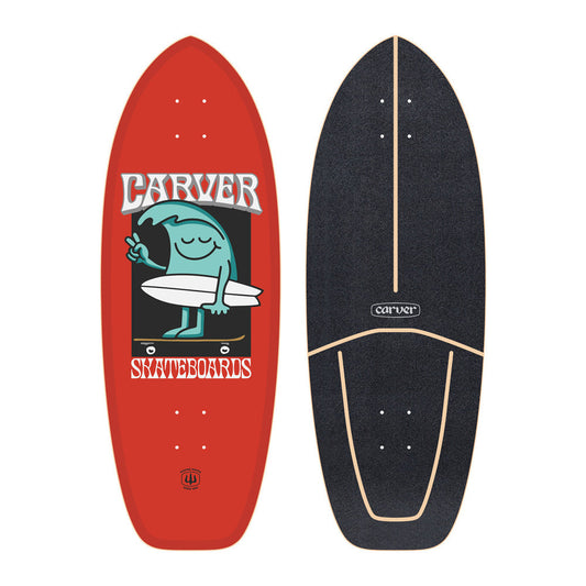 Carver Skateboards - 28" Wavy Davy - Deck Only Skateboards Satorial Supplies