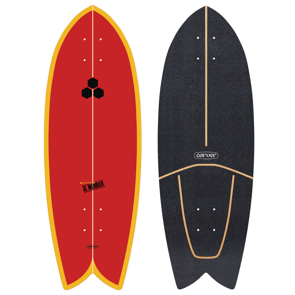 Carver Skateboards - 29.25" CI Fish - Deck Only Skateboard Decks Carver
