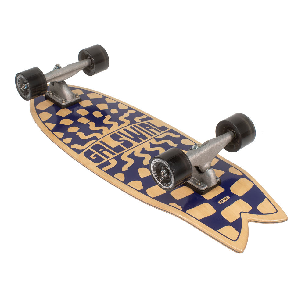 Carver Skateboards - 29.25" GirlSwirl Swirlcheck - Deck Only Skateboards Carver