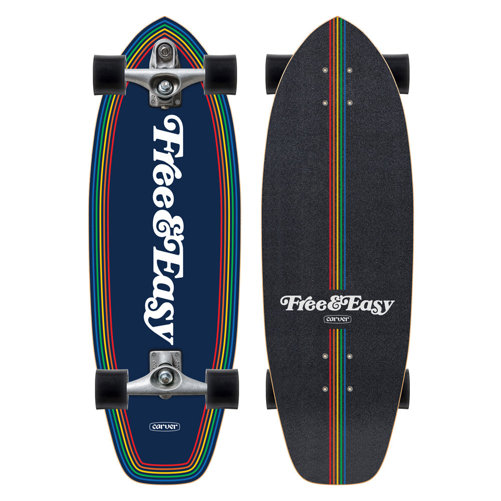 Carver Skateboards - 30.75" Free & Easy Prism - C7 Complete Skateboards Carver